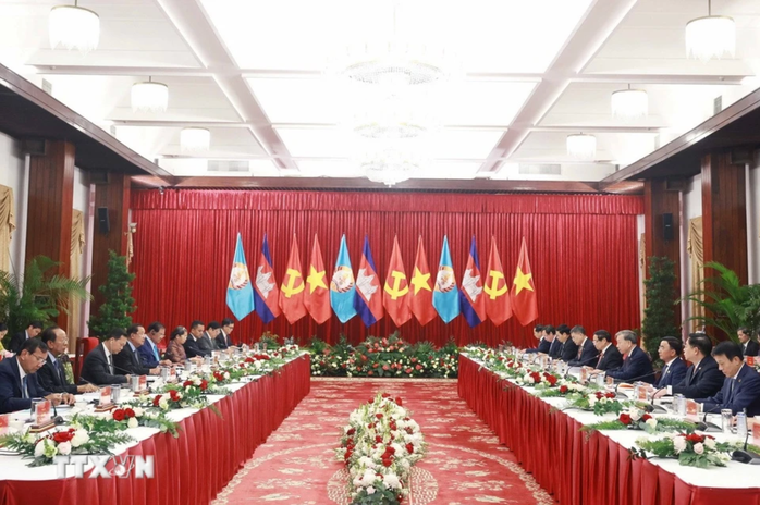 Tiếp tục gìn giữ, vun đắp mối quan hệ Việt Nam - Campuchia- Ảnh 2. Tiếp tục gìn giữ, vun đắp mối quan hệ Việt Nam - Campuchia- Ảnh 2.