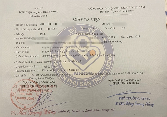 Sản phụ tố bệnh viện sản khoa đầu ngành tắc trách, bệnh viện nói điều trị đúng phác đồ- Ảnh 2. Sản phụ tố bệnh viện sản khoa đầu ngành tắc trách, bệnh viện nói điều trị đúng phác đồ- Ảnh 2.