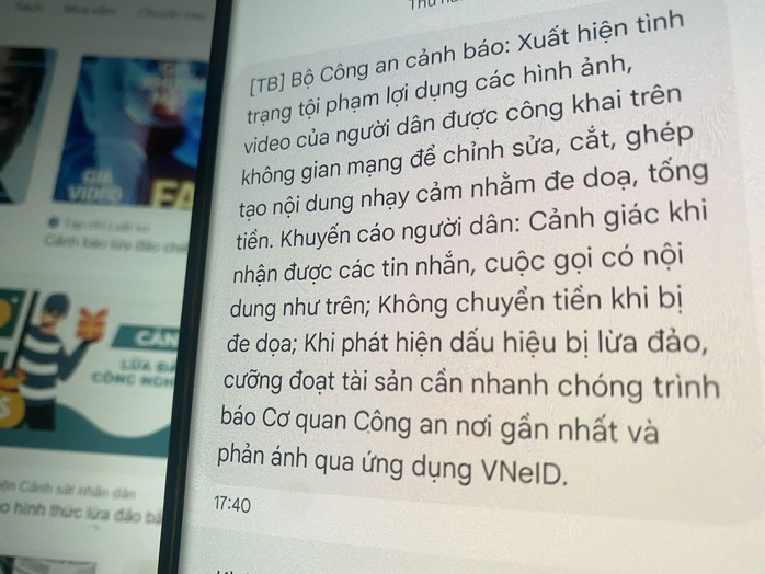 Bộ Công an cảnh báo một thủ đoạn mới người dân cần biết để không bị đe dọa, tống tiền- Ảnh 1. Bộ Công an cảnh báo một thủ đoạn mới người dân cần biết để không bị đe dọa, tống tiền- Ảnh 1.