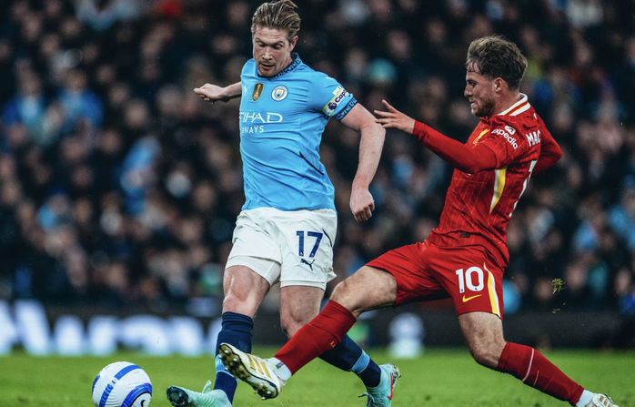 Salah chói sáng, Liverpool thắng Man City tại Etihad sau 10 năm- Ảnh 1. Salah chói sáng, Liverpool thắng Man City tại Etihad sau 10 năm- Ảnh 1.