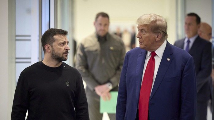 Thống Mỹ Donald Trump và người đồng cấp Ukraine Volodymyr Zelensky. Ảnh: Global Look Press Thống Mỹ Donald Trump và người đồng cấp Ukraine Volodymyr Zelensky. Ảnh: Global Look Press