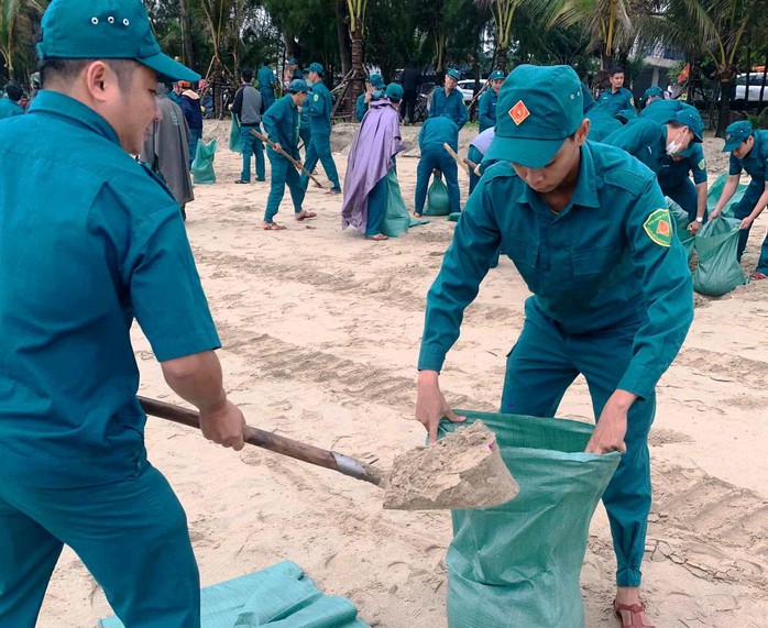 Huy động hàng trăm người "cứu" bãi biển đẹp nhất Quảng Ngãi- Ảnh 3. Huy động hàng trăm người "cứu" bãi biển đẹp nhất Quảng Ngãi- Ảnh 3.