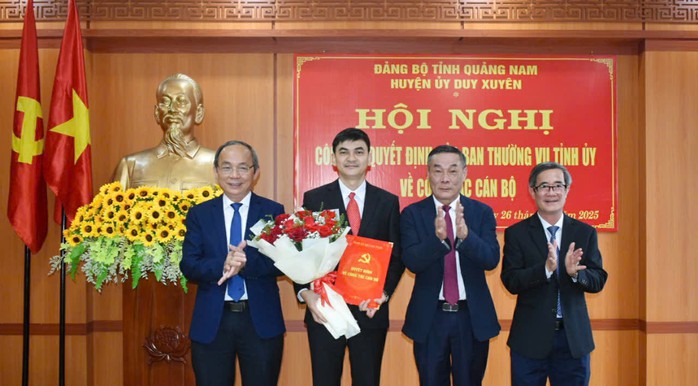 Quảng Nam: Ông Cao Thanh Hải làm Bí thư Huyện ủy Duy Xuyên - Ảnh 2. Quảng Nam: Ông Cao Thanh Hải làm Bí thư Huyện ủy Duy Xuyên - Ảnh 2.