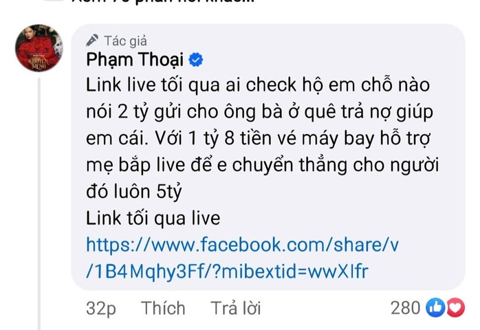 TikToker Phạm Thoại tung toàn bộ slide công khai sao kê- Ảnh 2. TikToker Phạm Thoại tung toàn bộ slide công khai sao kê- Ảnh 2.