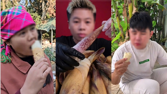 Video ăn măng vầu thu hút nhiều người xem Video ăn măng vầu thu hút nhiều người xem