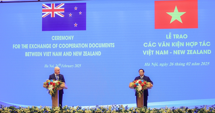 Việt Nam - New Zealand nâng cấp quan hệ lên Đối tác Chiến lược Toàn diện- Ảnh 1. Việt Nam - New Zealand nâng cấp quan hệ lên Đối tác Chiến lược Toàn diện- Ảnh 1.