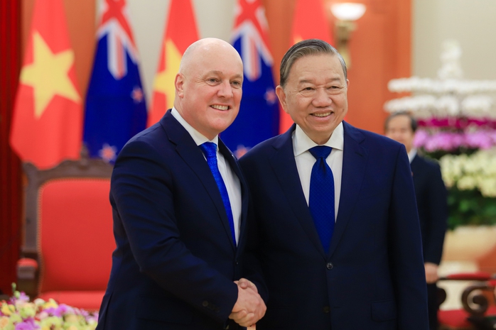 Trân trọng mời Tổng Bí thư Tô Lâm thăm New Zealand- Ảnh 1. Trân trọng mời Tổng Bí thư Tô Lâm thăm New Zealand- Ảnh 1.