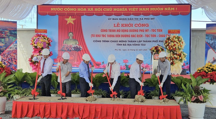 Mở rộng đường Phú Mỹ - Tóc Tiên kết nối với đường cao tốc Biên Hòa -Vũng Tàu- Ảnh 1. Mở rộng đường Phú Mỹ - Tóc Tiên kết nối với đường cao tốc Biên Hòa -Vũng Tàu- Ảnh 1.