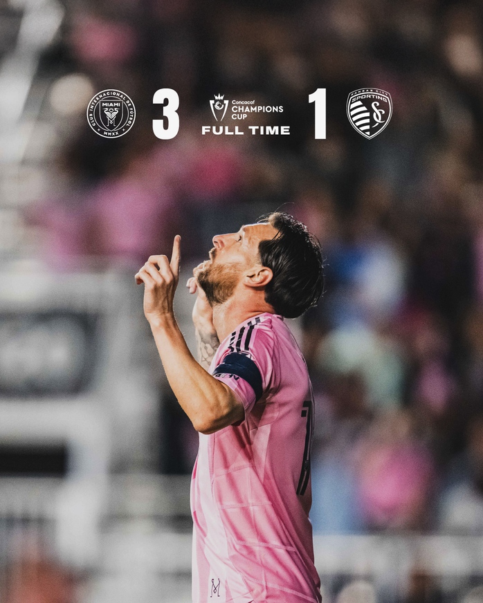 Messi vô lê đẹp mắt, Inter Miami vào vòng 1/8 CONCACAF Champions Cup- Ảnh 1. Messi vô lê đẹp mắt, Inter Miami vào vòng 1/8 CONCACAF Champions Cup- Ảnh 1.