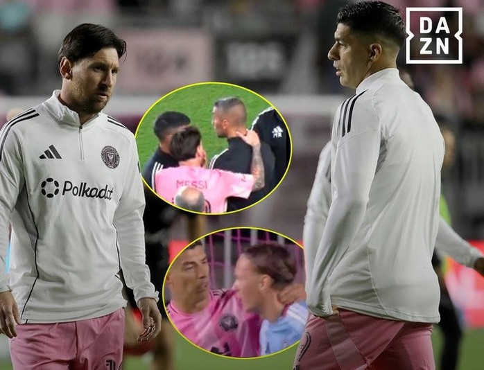 MLS phạt Messi và Suarez vì hành vi bị cấm ở giải đấu- Ảnh 1. MLS phạt Messi và Suarez vì hành vi bị cấm ở giải đấu- Ảnh 1.