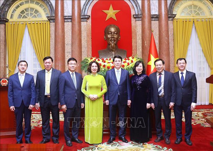 Chủ tịch nước Lương Cường gặp mặt cá nhân tiêu biểu ngành y tế- Ảnh 8. Chủ tịch nước Lương Cường gặp mặt cá nhân tiêu biểu ngành y tế- Ảnh 8.