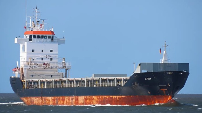 Tàu đi qua vùng biển Baltic. Ảnh: Vesselfinder.com Tàu đi qua vùng biển Baltic. Ảnh: Vesselfinder.com