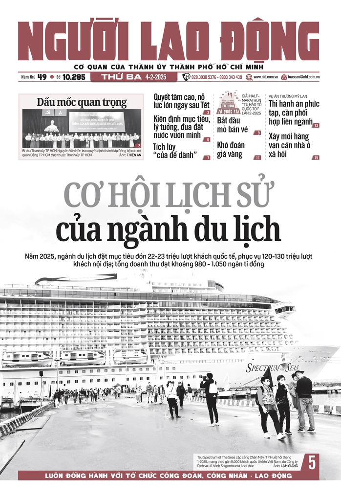 Báo in ngày 4-2: Vụ án Trương Mỹ Lan: Thi hành án phức tạp, cần phối hợp liên ngành- Ảnh 1. Báo in ngày 4-2: Vụ án Trương Mỹ Lan: Thi hành án phức tạp, cần phối hợp liên ngành- Ảnh 1.
