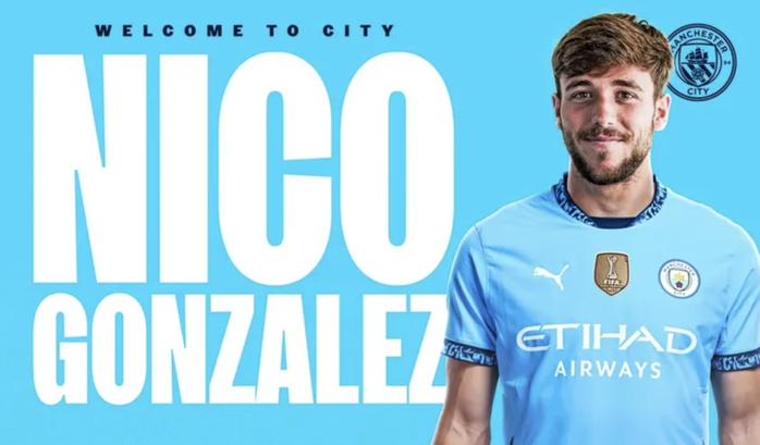 Chiêu mộ Nico Gonzalez, Man City tìm kiếm gì ở đồng hương Rodri?- Ảnh 1. Chiêu mộ Nico Gonzalez, Man City tìm kiếm gì ở đồng hương Rodri?- Ảnh 1.