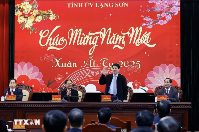 Chủ tịch nước Lương Cường thăm và làm việc với Tỉnh ủy Lạng Sơn- Ảnh 1. Chủ tịch nước Lương Cường thăm và làm việc với Tỉnh ủy Lạng Sơn- Ảnh 1.