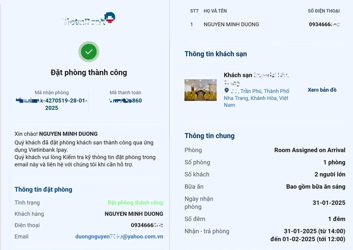 Cẩn trọng đặt phòng qua ứng dụng, mạng xã hội- Ảnh 1. Cẩn trọng đặt phòng qua ứng dụng, mạng xã hội- Ảnh 1.