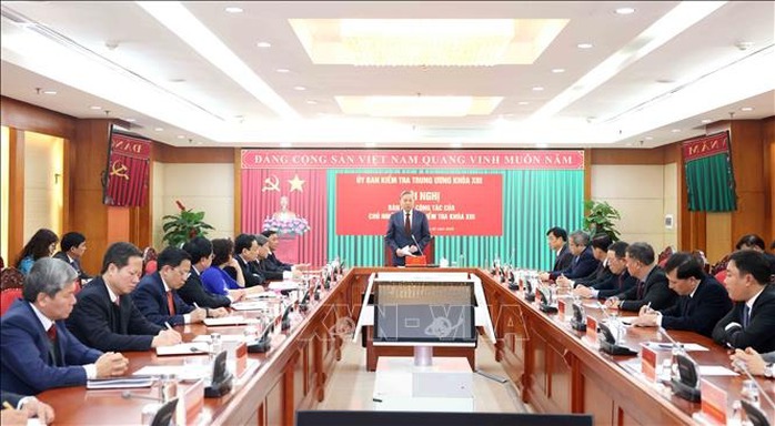 Tổng Bí thư Tô Lâm dự Hội nghị bàn giao công tác của Chủ nhiệm Ủy ban Kiểm tra Trung ương- Ảnh 1. Tổng Bí thư Tô Lâm dự Hội nghị bàn giao công tác của Chủ nhiệm Ủy ban Kiểm tra Trung ương- Ảnh 1.