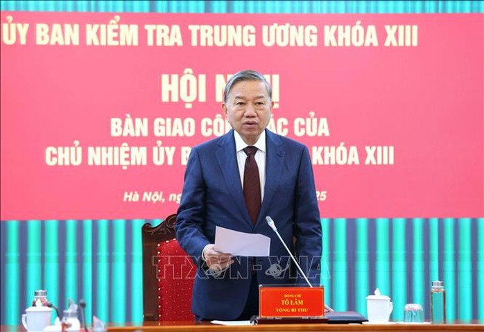 Tổng Bí thư Tô Lâm: Không để lọt vào cấp ủy các cấp những cán bộ suy thoái- Ảnh 2. Tổng Bí thư Tô Lâm: Không để lọt vào cấp ủy các cấp những cán bộ suy thoái- Ảnh 2.