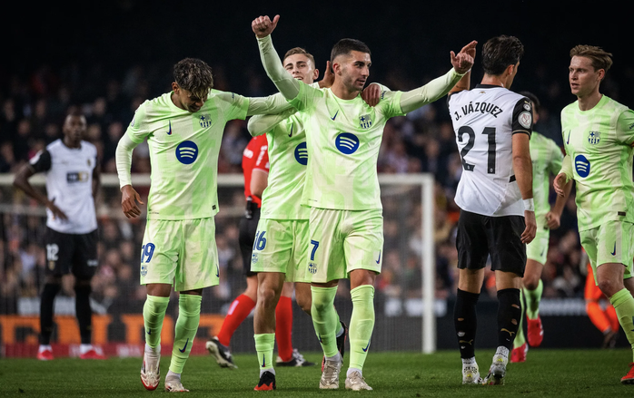 Barcelona đè bẹp Valencia, giành vé bán kết Cúp Nhà vua- Ảnh 4. Barcelona đè bẹp Valencia, giành vé bán kết Cúp Nhà vua- Ảnh 4.