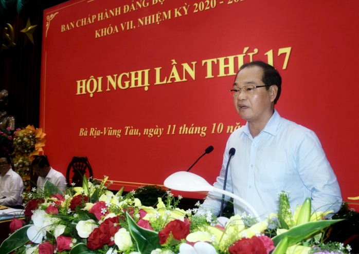 Phó Chủ tịch HĐND tỉnh Bà Rịa - Vũng Tàu xin thôi giữ chức vụ và nghỉ công tác- Ảnh 1. Phó Chủ tịch HĐND tỉnh Bà Rịa - Vũng Tàu xin thôi giữ chức vụ và nghỉ công tác- Ảnh 1.