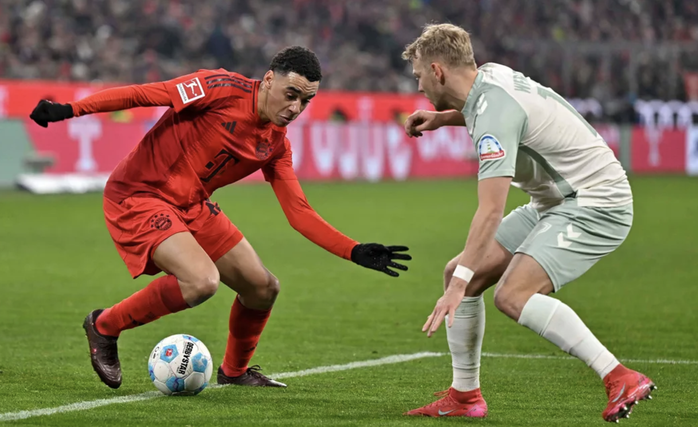 Harry Kane tỏa sáng chấm phạt đền, Bayern Munich vùi dập Bremen vững ngôi đầu- Ảnh 1. Harry Kane tỏa sáng chấm phạt đền, Bayern Munich vùi dập Bremen vững ngôi đầu- Ảnh 1.