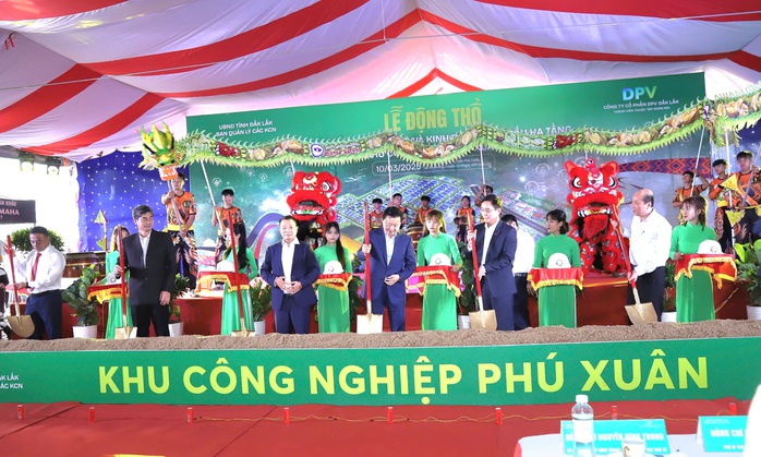 Khởi công khu công nghiệp hơn 300 ha ở Đắk Lắk- Ảnh 1. Khởi công khu công nghiệp hơn 300 ha ở Đắk Lắk- Ảnh 1.