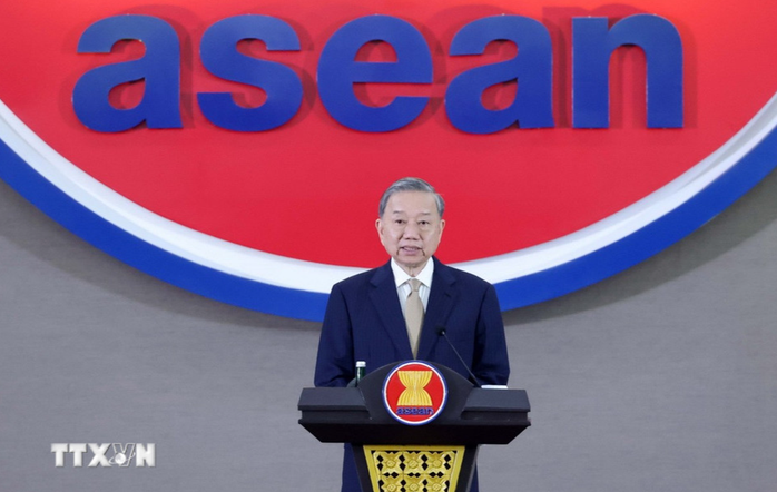 Tổng Bí thư Tô Lâm phát biểu chính sách quan trọng tại Ban Thư ký ASEAN- Ảnh 3. Tổng Bí thư Tô Lâm phát biểu chính sách quan trọng tại Ban Thư ký ASEAN- Ảnh 3.
