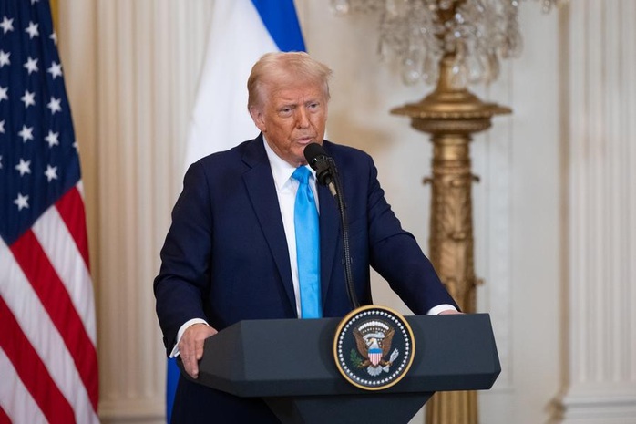 Tổng thống Mỹ Donald Trump. Ảnh: Tân Hoa Xã Tổng thống Mỹ Donald Trump. Ảnh: Tân Hoa Xã
