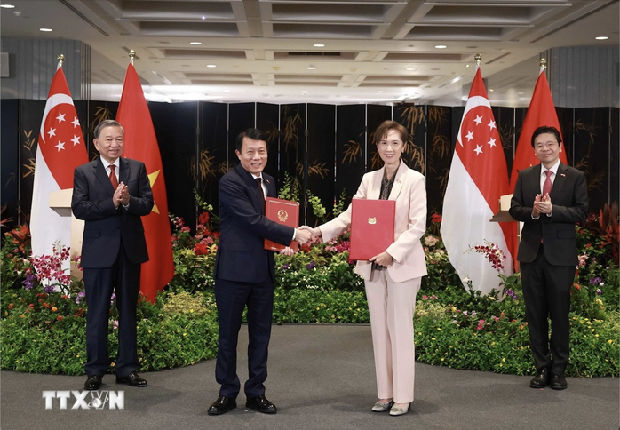 Tuyên bố chung về nâng cấp quan hệ Đối tác Chiến lược toàn diện Việt Nam - Singapore- Ảnh 3. Tuyên bố chung về nâng cấp quan hệ Đối tác Chiến lược toàn diện Việt Nam - Singapore- Ảnh 3.