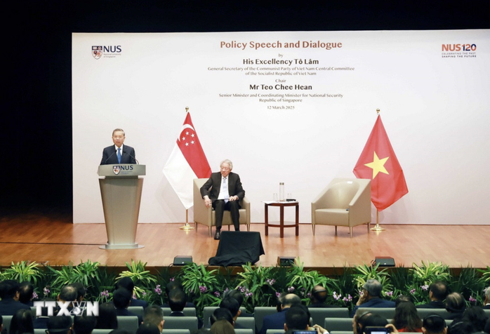 Tổng Bí thư Tô Lâm phát biểu chính sách tại Trường chính sách công Lý Quang Diệu- Ảnh 2. Tổng Bí thư Tô Lâm phát biểu chính sách tại Trường chính sách công Lý Quang Diệu- Ảnh 2.