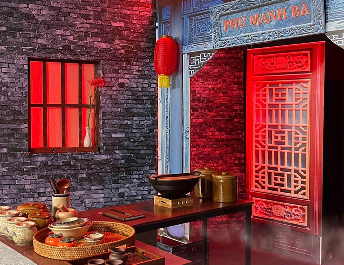 Mạnh Bà Phủ lấy bối cảnh là thế giới cõi âm. Ảnh: SanMedia Mạnh Bà Phủ lấy bối cảnh là thế giới cõi âm. Ảnh: SanMedia