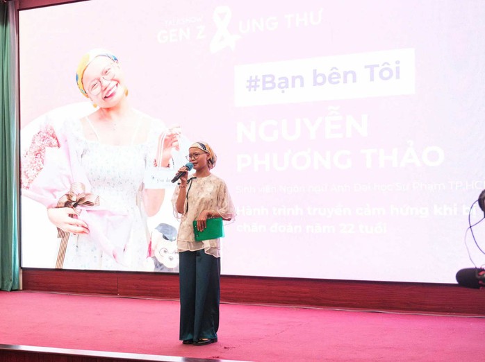 Lạc quan vượt qua nỗi đau ung thư- Ảnh 1. Lạc quan vượt qua nỗi đau ung thư- Ảnh 1.