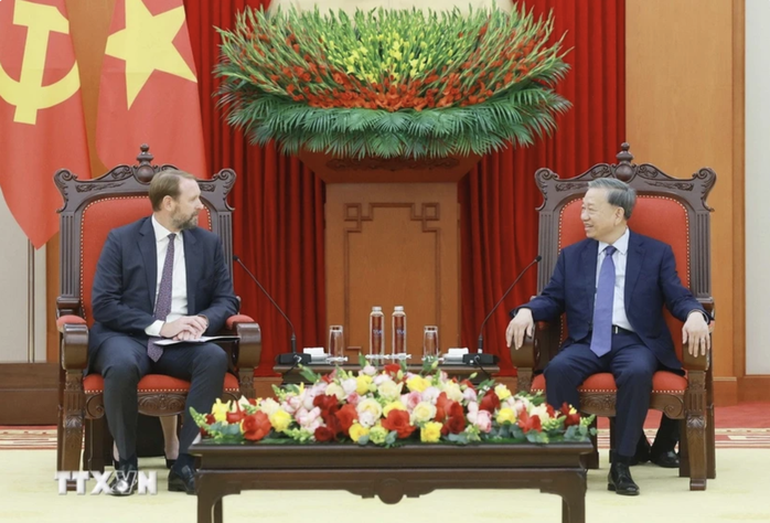 Tổng Bí thư Tô Lâm: Đề nghị doanh nghiệp Mỹ đầu tư năng lượng sạch- Ảnh 2. Tổng Bí thư Tô Lâm: Đề nghị doanh nghiệp Mỹ đầu tư năng lượng sạch- Ảnh 2.