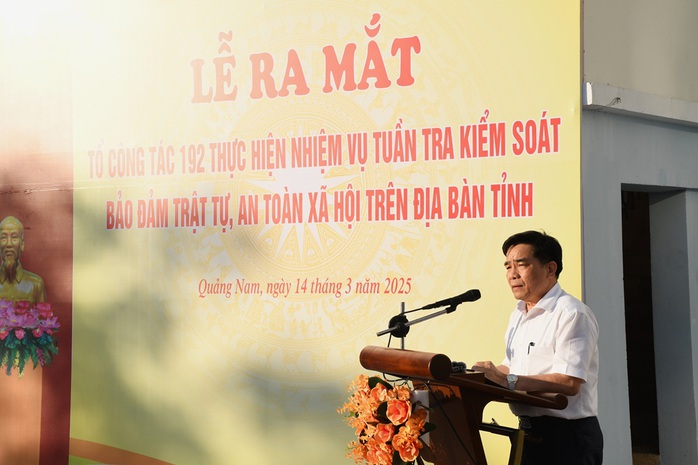 Công an tỉnh Quảng Nam ra mắt "tổ công tác đặc biệt"- Ảnh 4. Công an tỉnh Quảng Nam ra mắt "tổ công tác đặc biệt"- Ảnh 4.