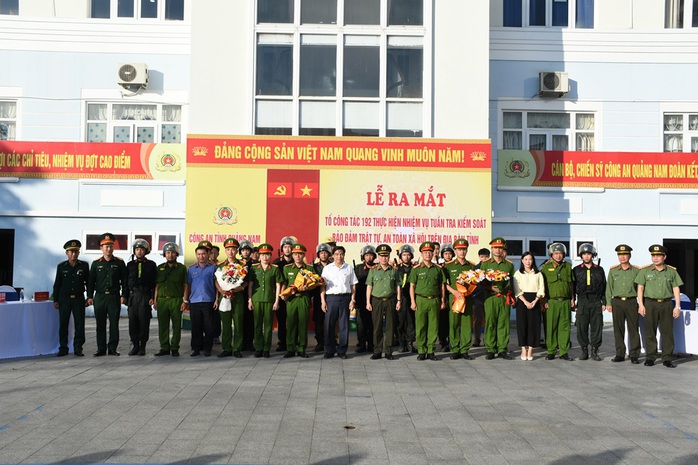 Công an tỉnh Quảng Nam ra mắt "tổ công tác đặc biệt"- Ảnh 3. Công an tỉnh Quảng Nam ra mắt "tổ công tác đặc biệt"- Ảnh 3.