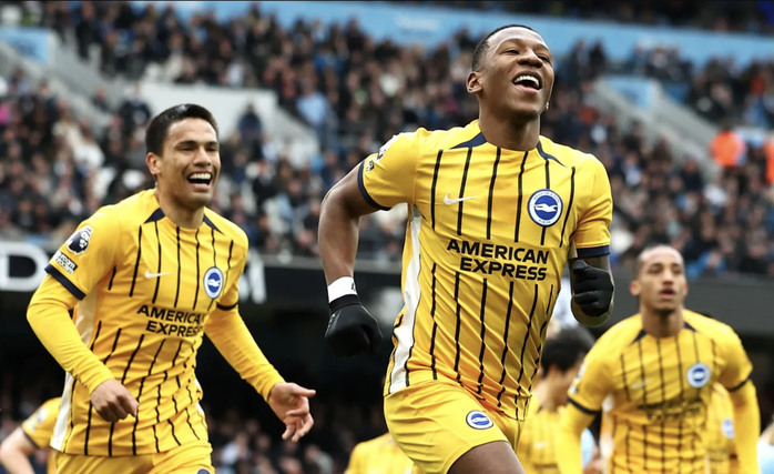 Haaland, Marmoush cùng ghi bàn, Man City mất điểm sân nhà trước Brighton- Ảnh 4.
