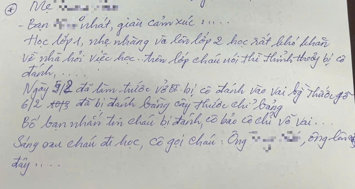 Cô giáo bị tố đánh, xưng "ông - tui" với học sinh lớp 2 ở Nha Trang- Ảnh 3. Cô giáo bị tố đánh, xưng "ông - tui" với học sinh lớp 2 ở Nha Trang- Ảnh 3.