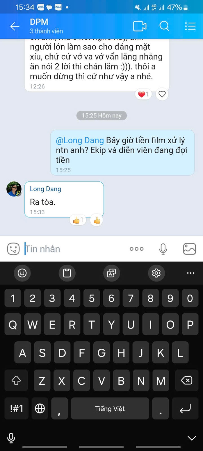 Diễn viên Ngô Thành Tá tố chưa được trả thù lao- Ảnh 6. Diễn viên Ngô Thành Tá tố chưa được trả thù lao- Ảnh 6.