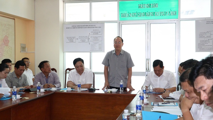 Bí thư tỉnh Cà Mau chốt thời gian giao mặt bằng nâng cấp cảng hàng không- Ảnh 2. Bí thư tỉnh Cà Mau chốt thời gian giao mặt bằng nâng cấp cảng hàng không- Ảnh 2.