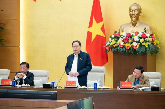 Chủ tịch Quốc hội chủ trì cuộc họp về sắp xếp tinh gọn bộ máy- Ảnh 1. Chủ tịch Quốc hội chủ trì cuộc họp về sắp xếp tinh gọn bộ máy- Ảnh 1.