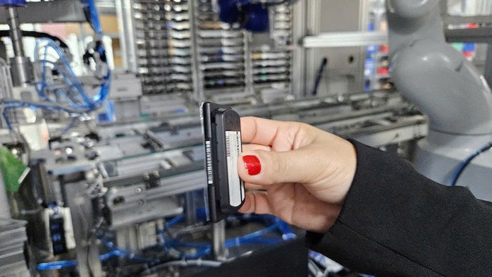 Một sản phẩm chip bán dẫn do doanh nghiệp Việt Nam sản xuấtẢnh: THANH NHÂN Một sản phẩm chip bán dẫn do doanh nghiệp Việt Nam sản xuấtẢnh: THANH NHÂN