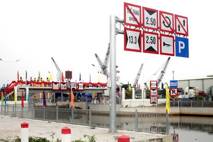 Khánh thành dự án chống ngập gần 237 tỉ đồng- Ảnh 1. Khánh thành dự án chống ngập gần 237 tỉ đồng- Ảnh 1.