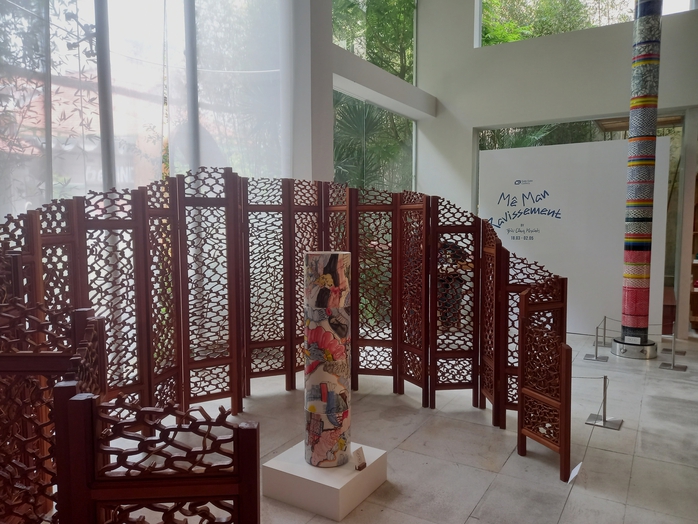 Triển lãm “Mê Man” - cuộc đối thoại nghệ thuật giữa tỉnh thức và mộng mị- Ảnh 3. Triển lãm “Mê Man” - cuộc đối thoại nghệ thuật giữa tỉnh thức và mộng mị- Ảnh 3.