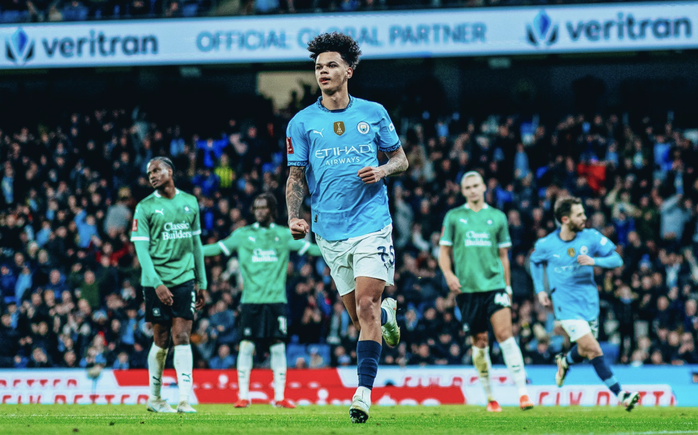 Sao trẻ O'Reilly tỏa sáng, Man City nhọc nhằn hạ Plymouth Argyle ở FA Cup- Ảnh 3. Sao trẻ O'Reilly tỏa sáng, Man City nhọc nhằn hạ Plymouth Argyle ở FA Cup- Ảnh 3.