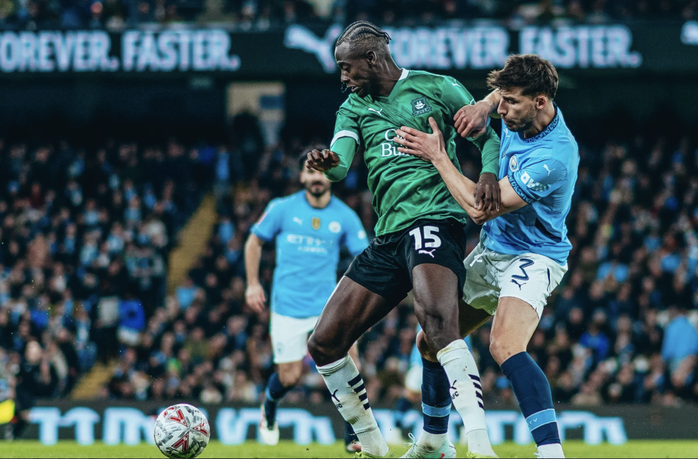Sao trẻ O'Reilly tỏa sáng, Man City nhọc nhằn hạ Plymouth Argyle ở FA Cup- Ảnh 1. Sao trẻ O'Reilly tỏa sáng, Man City nhọc nhằn hạ Plymouth Argyle ở FA Cup- Ảnh 1.