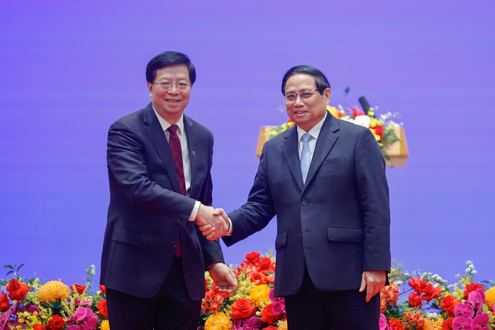 Thủ tướng Phạm Minh Chính tiếp Bí thư Đảng ủy Đại học Thanh Hoa- Ảnh 1. Thủ tướng Phạm Minh Chính tiếp Bí thư Đảng ủy Đại học Thanh Hoa- Ảnh 1.