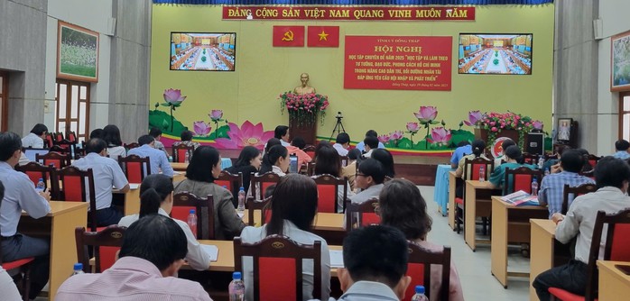 Lan tỏa tinh thần học Bác ở Đồng Tháp- Ảnh 2. Lan tỏa tinh thần học Bác ở Đồng Tháp- Ảnh 2.