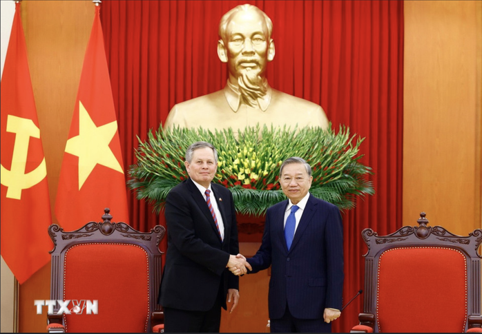 Tổng Bí thư Tô Lâm: Quan hệ Việt Nam - Mỹ là hình mẫu trong quan hệ quốc tế- Ảnh 1. Tổng Bí thư Tô Lâm: Quan hệ Việt Nam - Mỹ là hình mẫu trong quan hệ quốc tế- Ảnh 1.