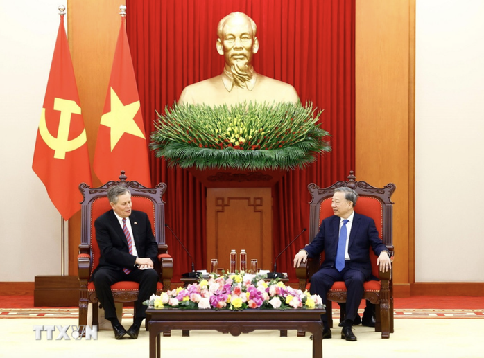 Tổng Bí thư Tô Lâm: Quan hệ Việt Nam - Mỹ là hình mẫu trong quan hệ quốc tế- Ảnh 7. Tổng Bí thư Tô Lâm: Quan hệ Việt Nam - Mỹ là hình mẫu trong quan hệ quốc tế- Ảnh 7.
