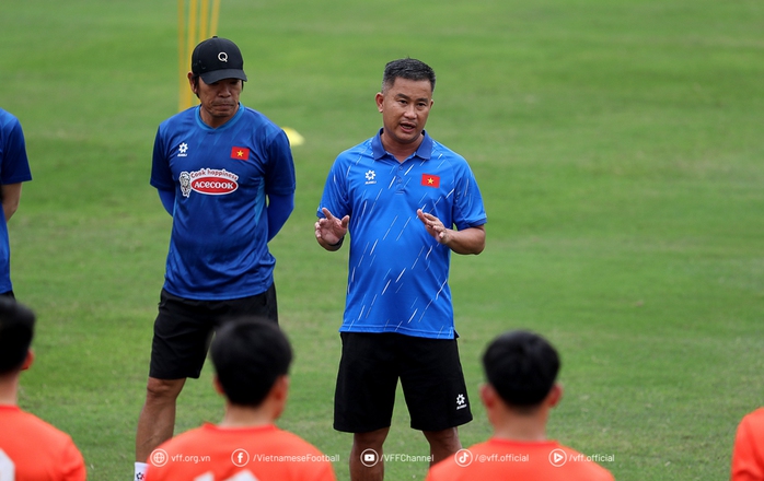 U22 Việt Nam sẵn sàng so tài với Hàn Quốc- Ảnh 1. U22 Việt Nam sẵn sàng so tài với Hàn Quốc- Ảnh 1.